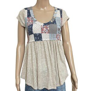 Sugarfox Boho Style Top Size Small